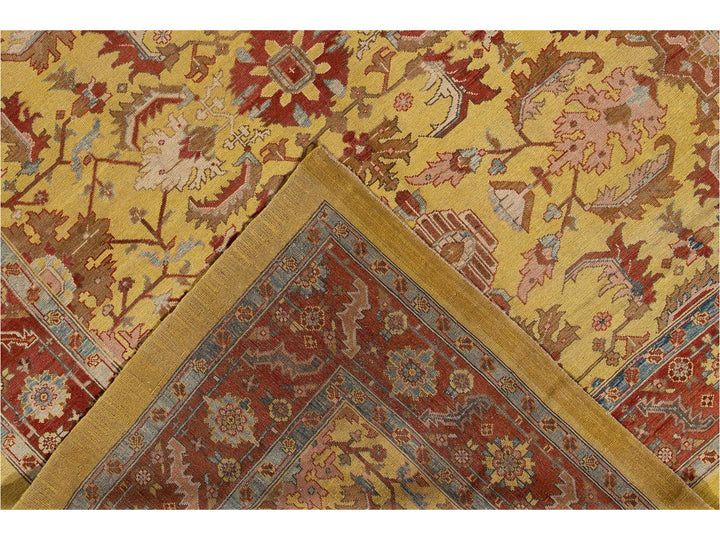 Vintage Bakshaish Tribal Wool Rug 11 X 13