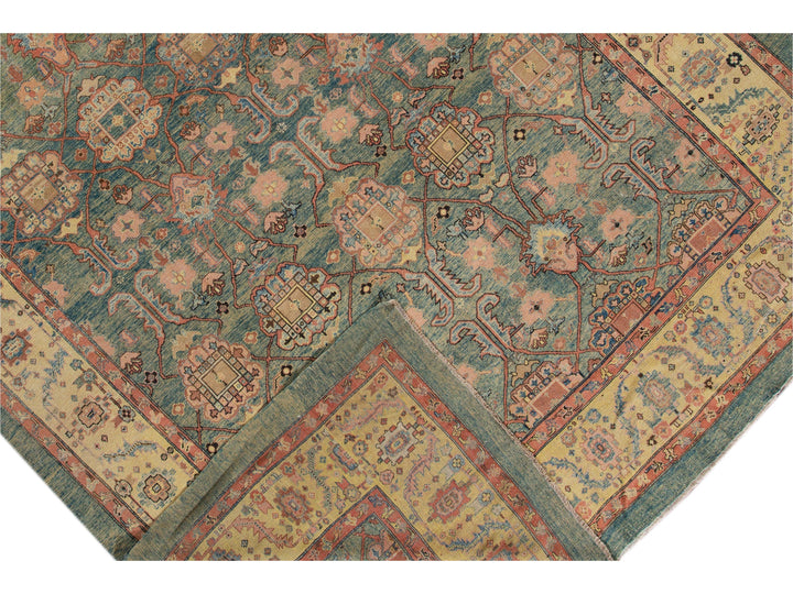 Vintage  Bakshaish wool  Rug, 11' X 14'