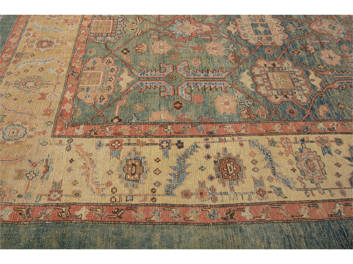Vintage  Bakshaish wool  Rug, 11' X 14'