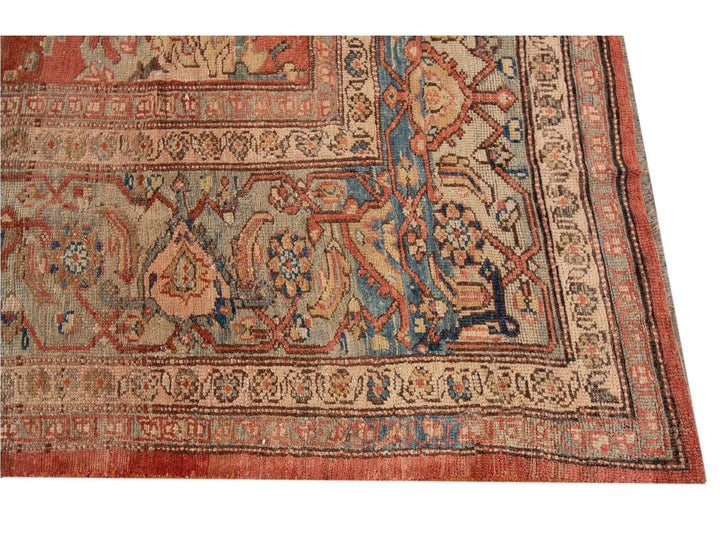 Vintage Persian Tribal Bakshaish Rug 10 X 12