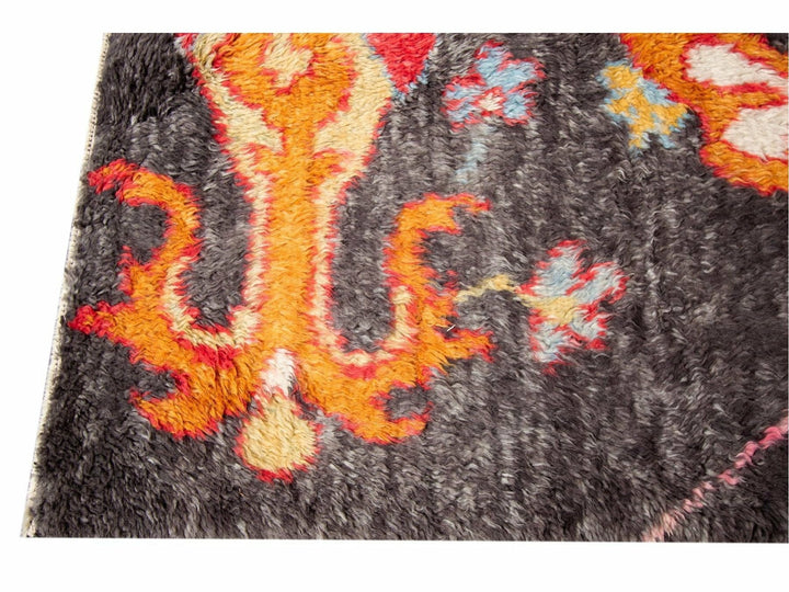 Modern Moroccan-Style Wool Rug 12 X 16
