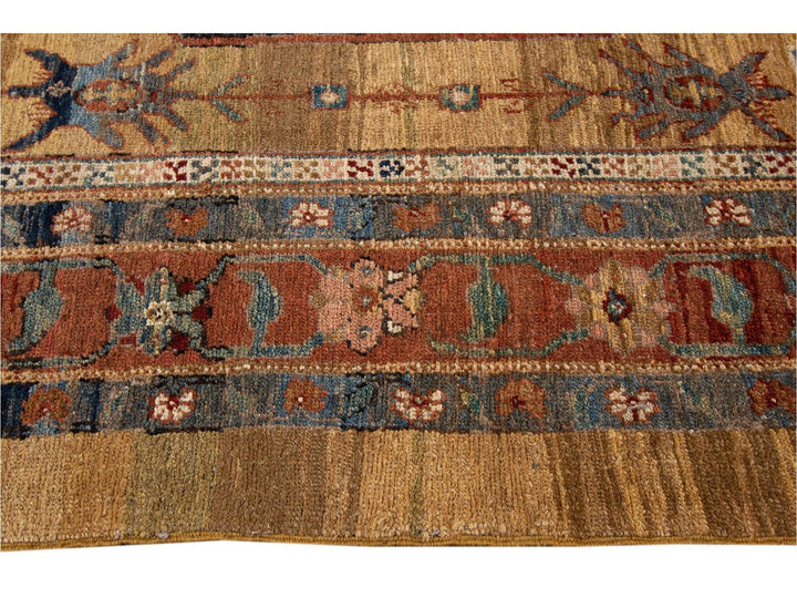 Vintage Bakshaish Tribal Wool Rug 7 X 11