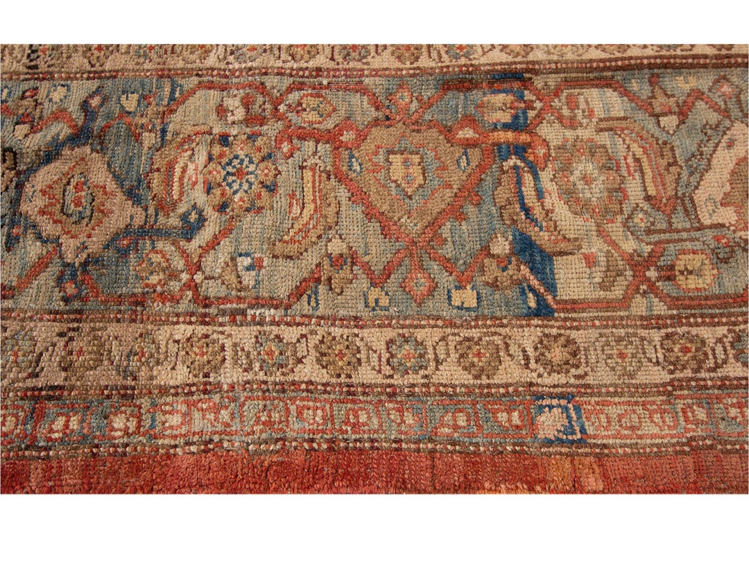 Vintage Persian Tribal Bakshaish Rug 10 X 12