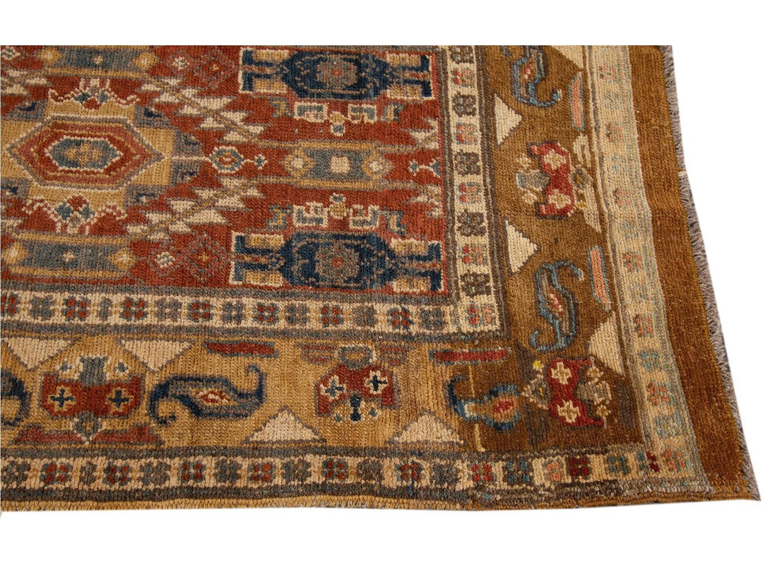 Vintage Bakshaish Tribal Wool Runner 3 X 13