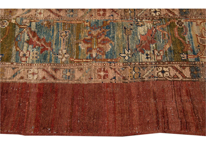 Vintage Bakshaish Tribal Wool Rug 9 X 11