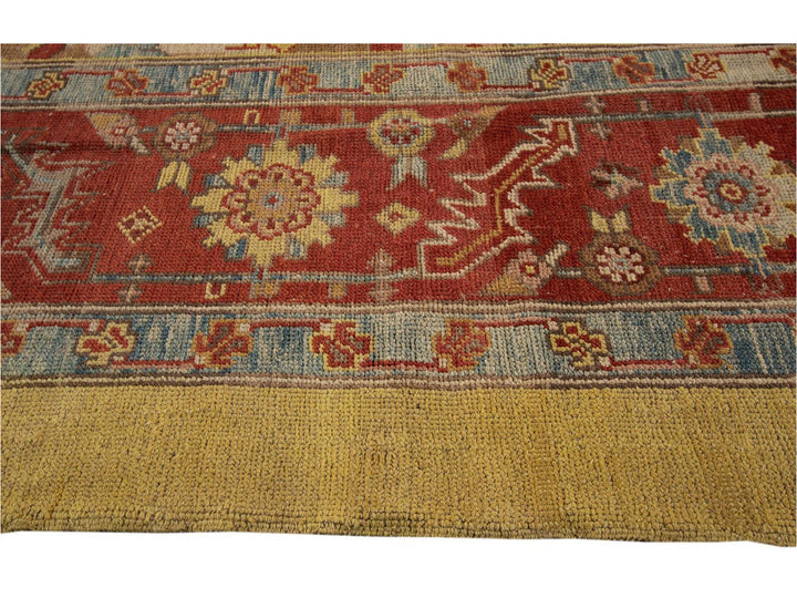Vintage Bakshaish Tribal Wool Rug 11 X 13