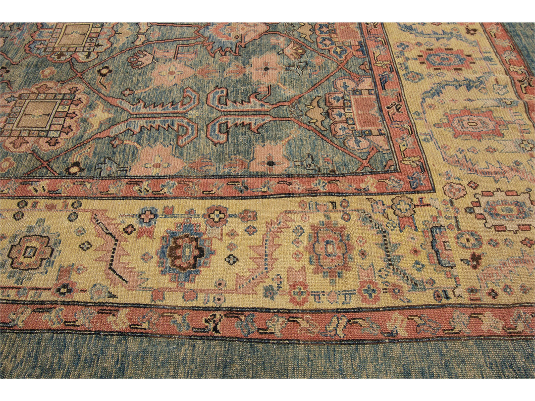 Vintage  Bakshaish wool  Rug, 11' X 14'