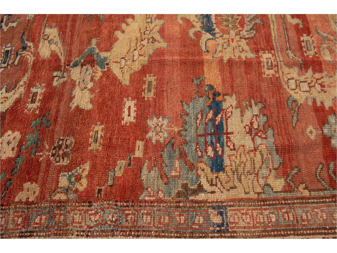 Vintage Persian Tribal Bakshaish Rug 10 X 12