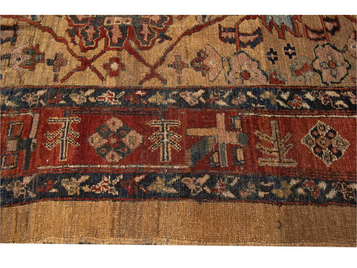 Vintage Persian Tribal Bakshaish Rug 8 X 10