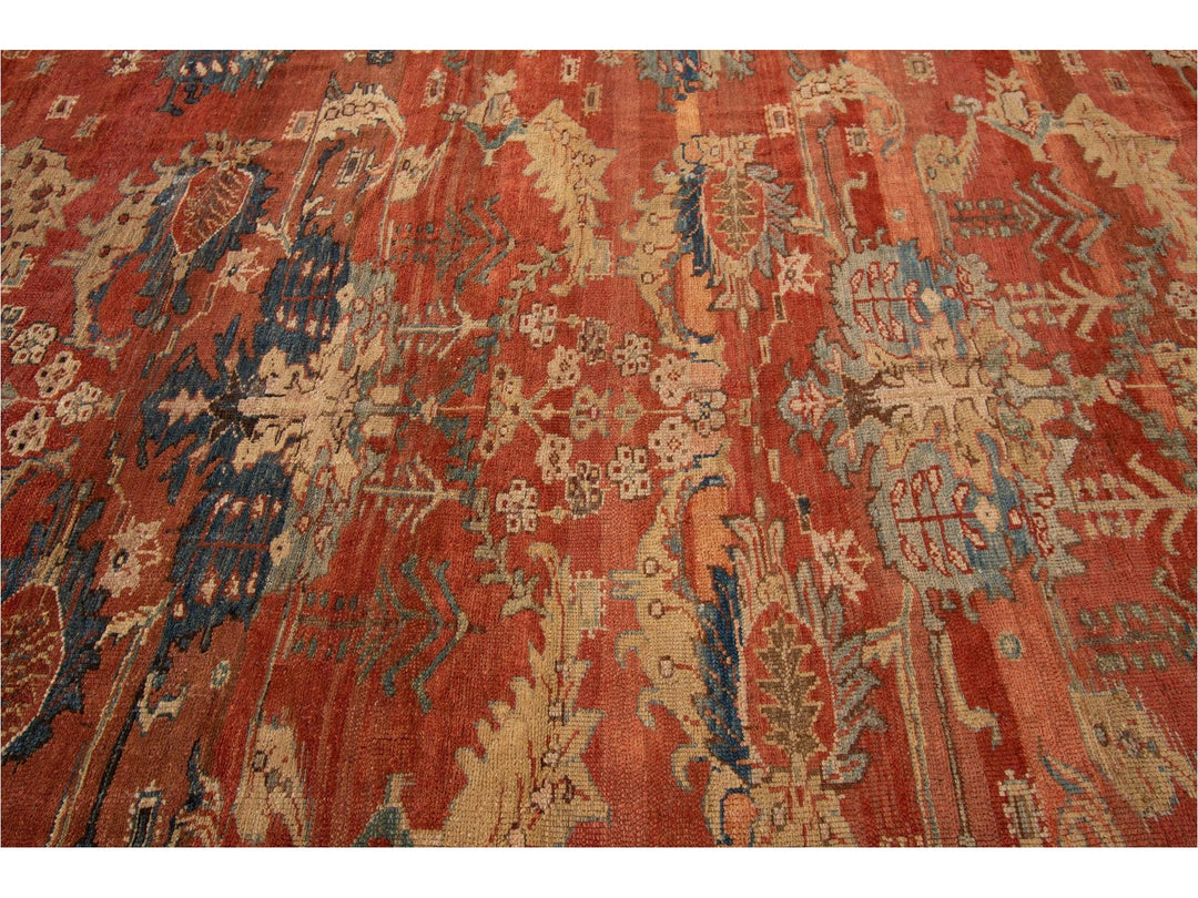 Vintage Persian Tribal Bakshaish Rug 10 X 12