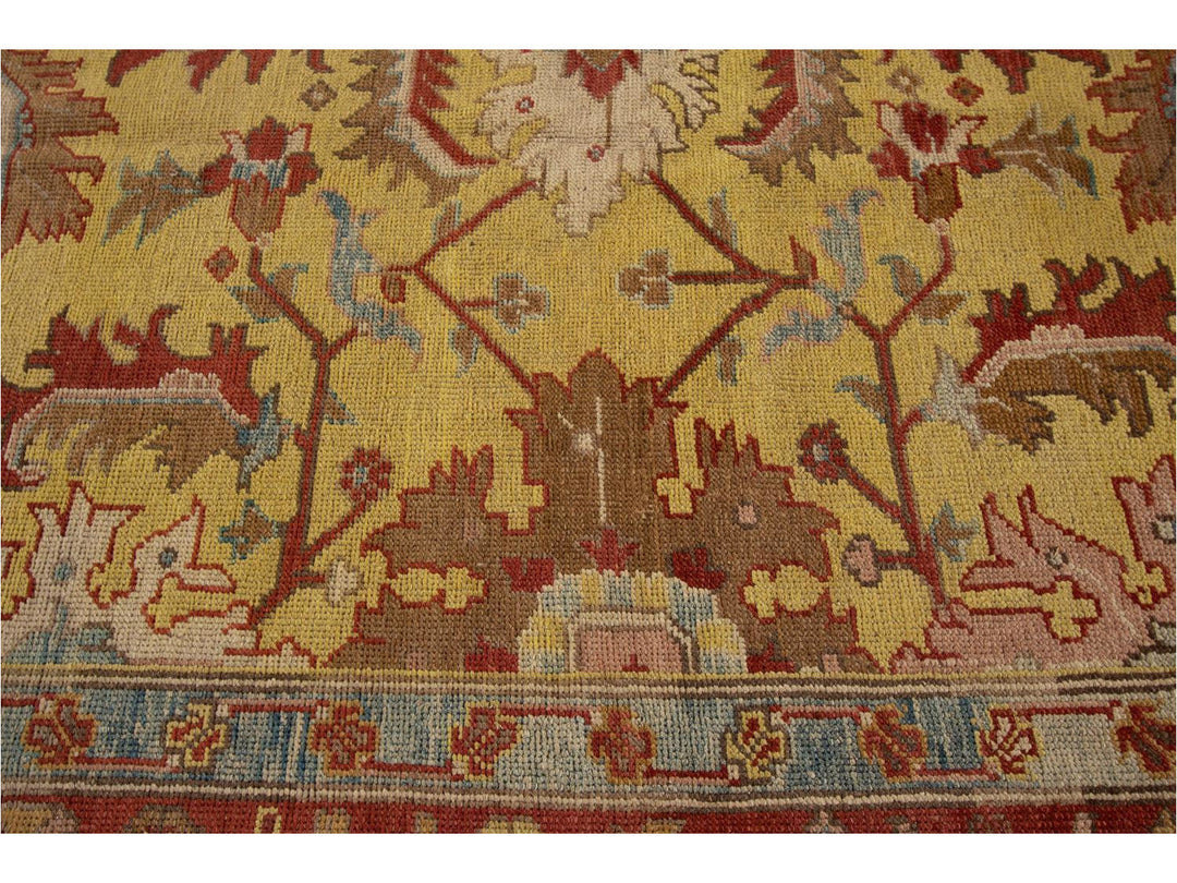 Vintage Bakshaish Tribal Wool Rug 11 X 13