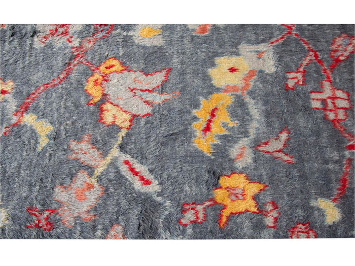 Modern Moroccan-Style Wool Rug 10 X 15
