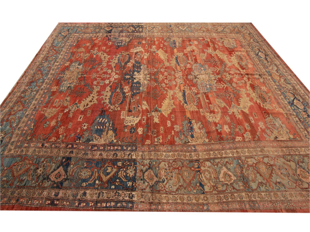 Vintage Persian Tribal Bakshaish Rug 10 X 12