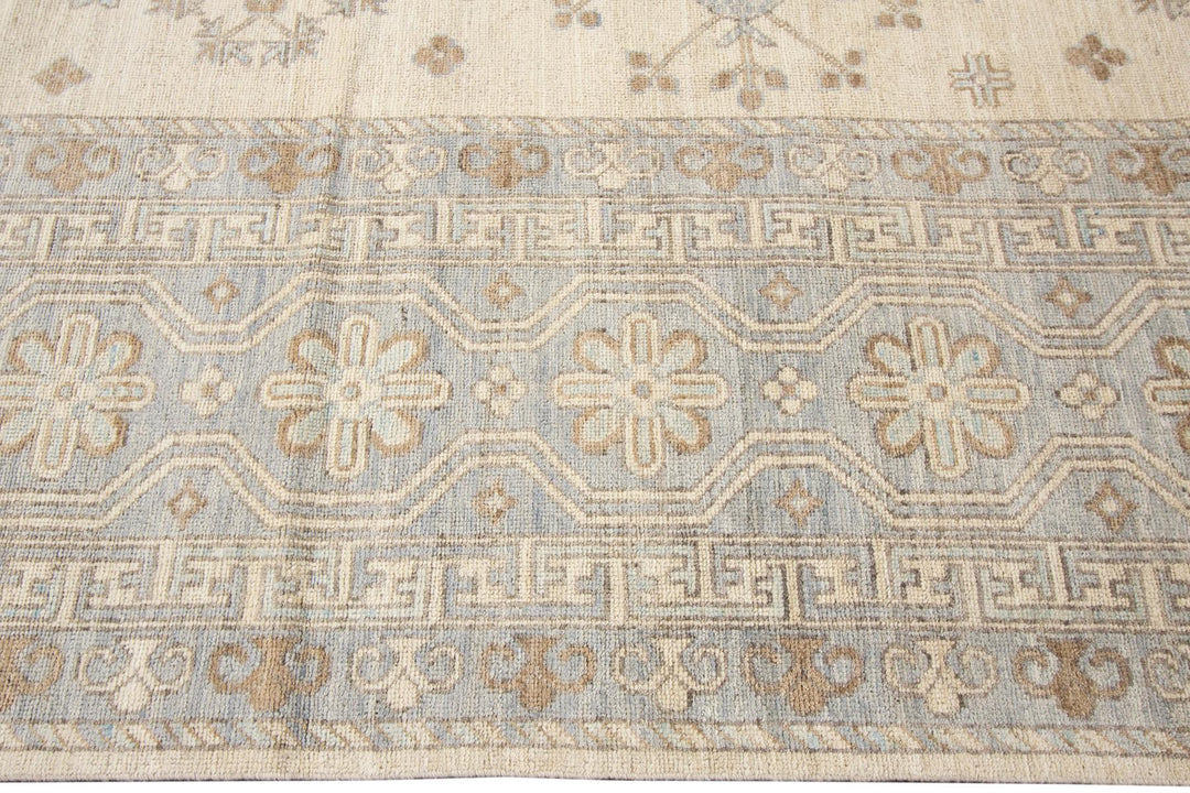 21st Century Modern Khotan-Style Oversize Wool Rug, 12' x 15'