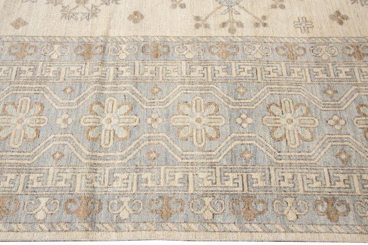 21st Century Modern Khotan-Style Oversize Wool Rug, 12' x 15'