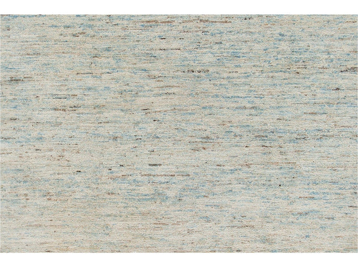 Modern Moroccan-Style Wool Rug 7 x 10