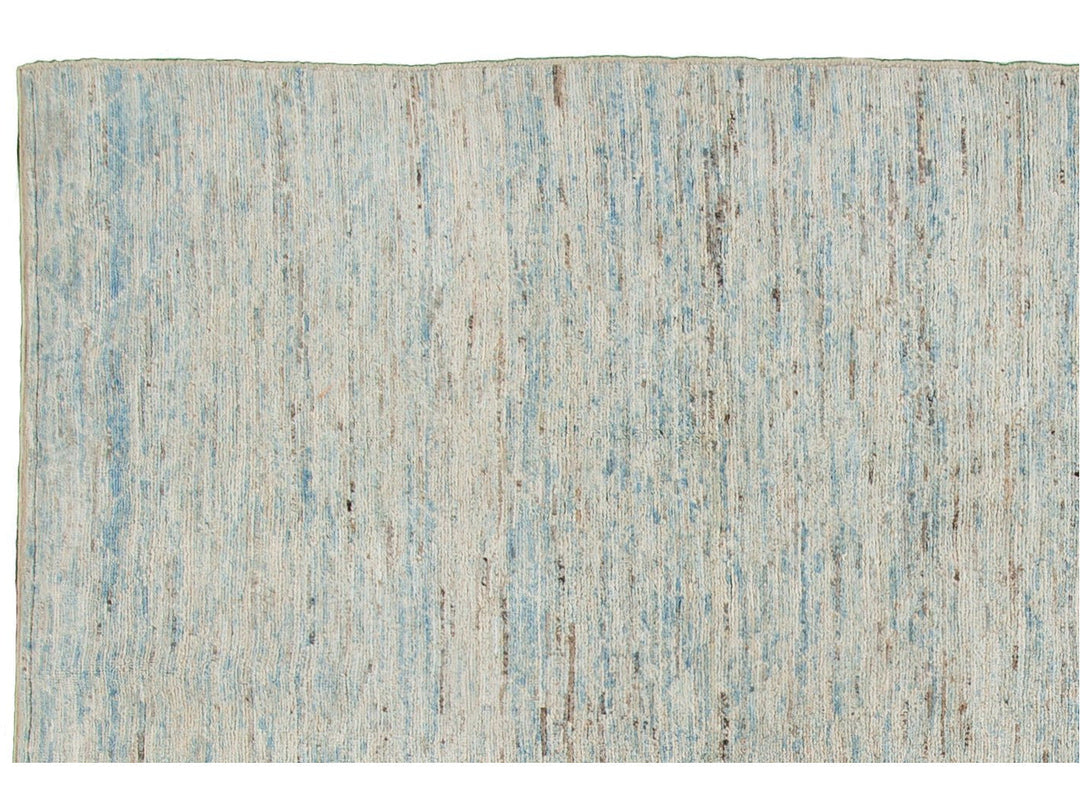 Modern Moroccan-Style Wool Rug 7 x 10