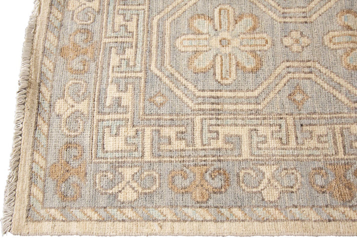 21st Century Modern Khotan-Style Oversize Wool Rug, 12' x 15'