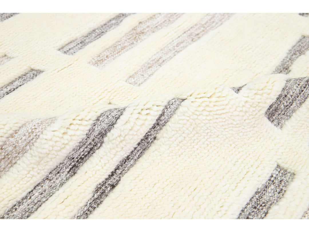 Modern Moroccan Wool Rug 8 X 10