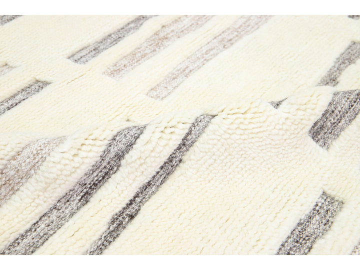 Modern Moroccan Wool Rug 8 X 10