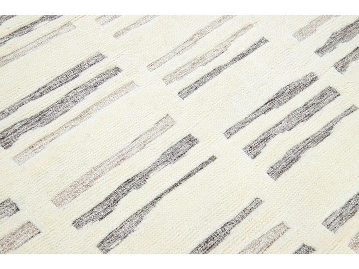 Modern Moroccan Wool Rug 8 X 10