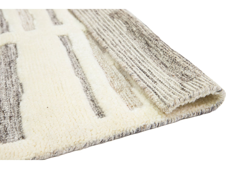 Modern Moroccan Wool Rug 8 X 10