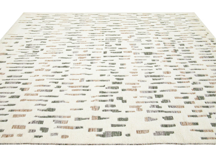 Modern Safi Collection Wool Rug 8 X 10