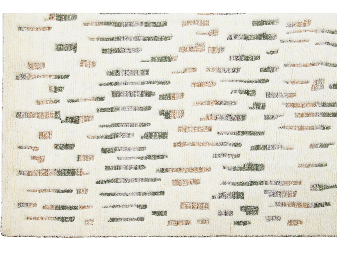 Modern Safi Collection Wool Rug 8 X 10