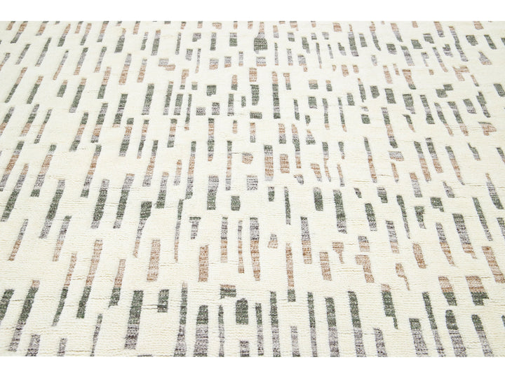Modern Safi Collection Wool Rug 8 X 10
