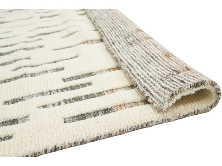 Modern Safi Collection Wool Rug 8 X 10