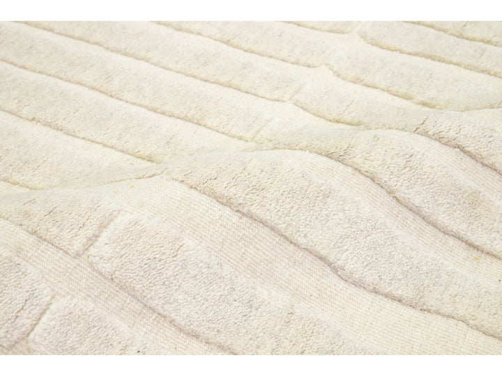 Modern Moroccan Wool Rug 8 X 10