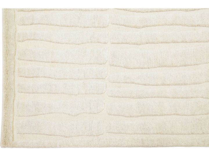 Modern Moroccan Wool Rug 8 X 10
