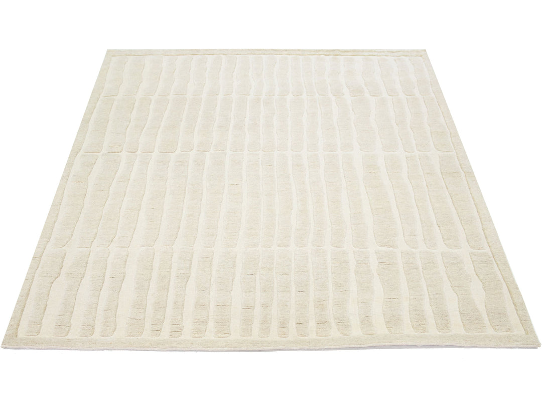 Modern Moroccan Wool Rug 8 X 10