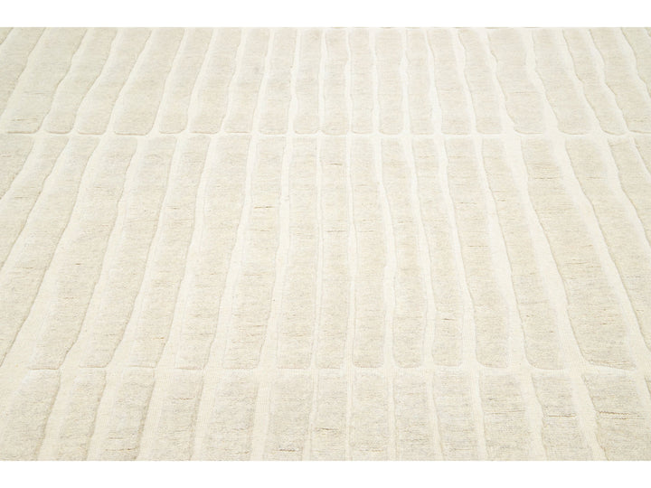 Modern Moroccan Wool Rug 8 X 10