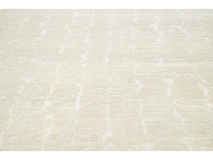 Modern Safi Collection Wool Rug 8 X 10