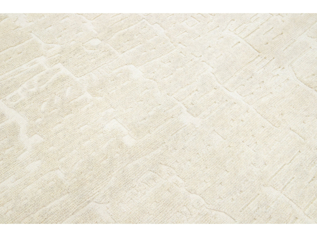 Modern Safi Collection Wool Rug 8 X 10