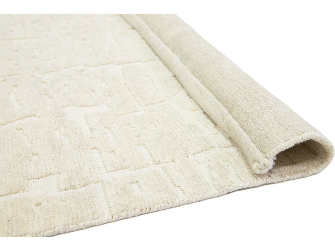 Modern Safi Collection Wool Rug 8 X 10