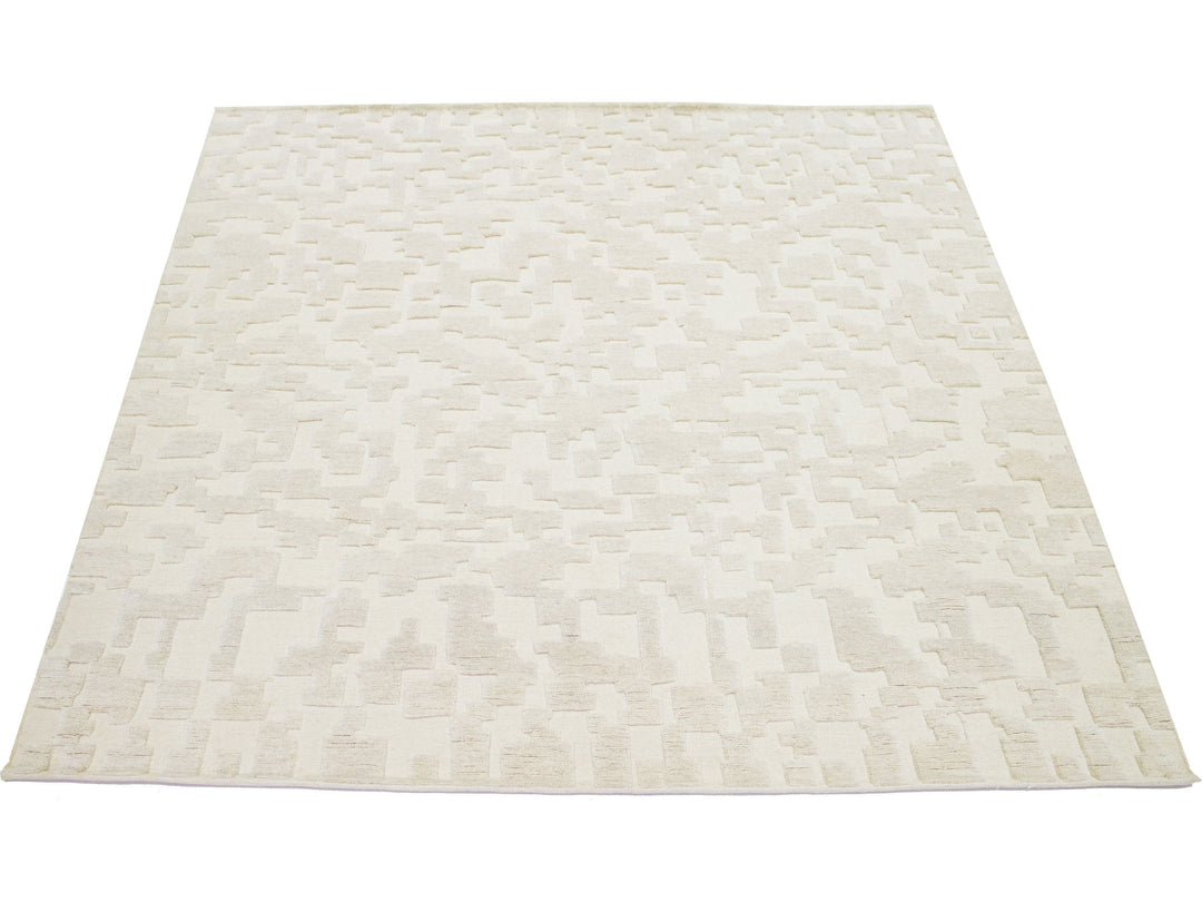 Modern Safi Collection Wool Rug 8 X 10