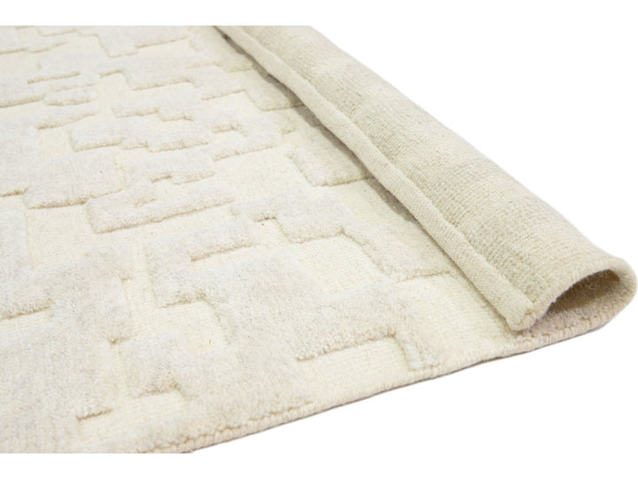Modern Safi Collection Wool Rug 8 X 10