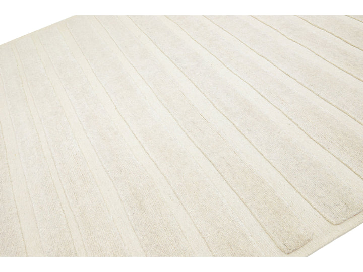 Modern Safi Collection Wool Rug 8 X 10