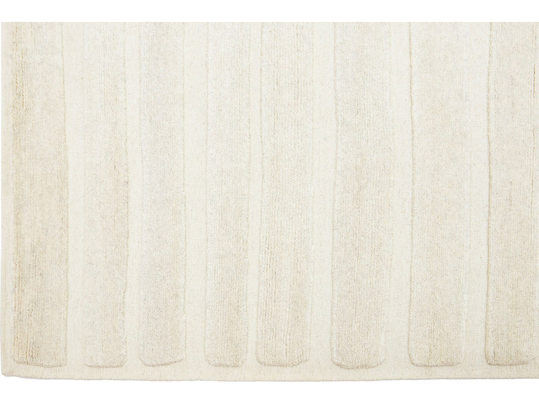 Modern Safi Collection Wool Rug 8 X 10