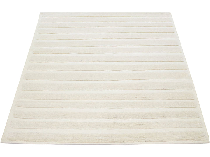 Modern Safi Collection Wool Rug 8 X 10