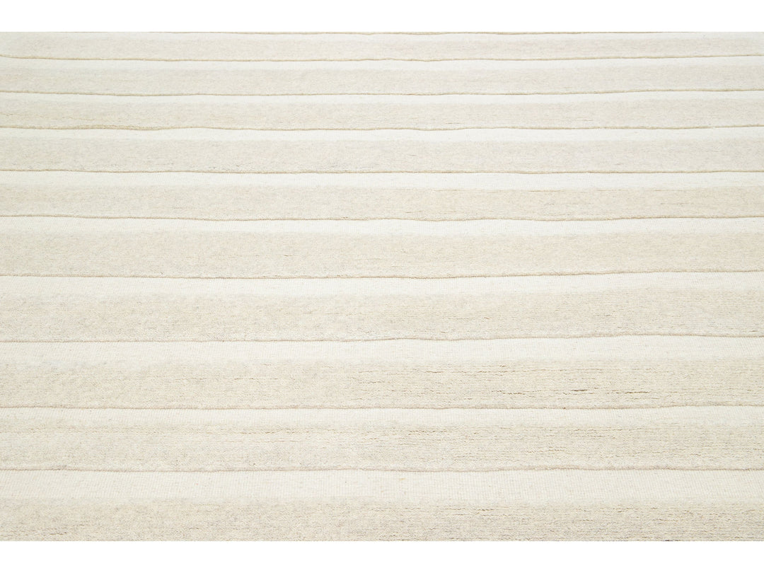 Modern Safi Collection Wool Rug 8 X 10