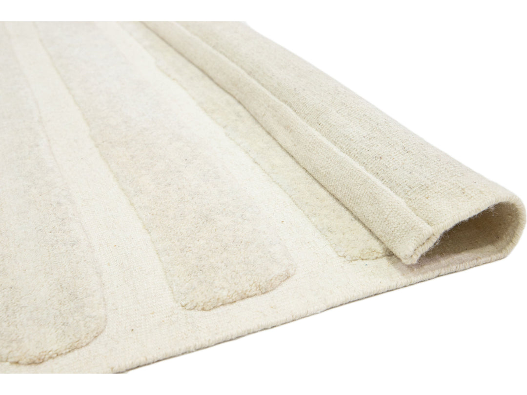 Modern Safi Collection Wool Rug 8 X 10