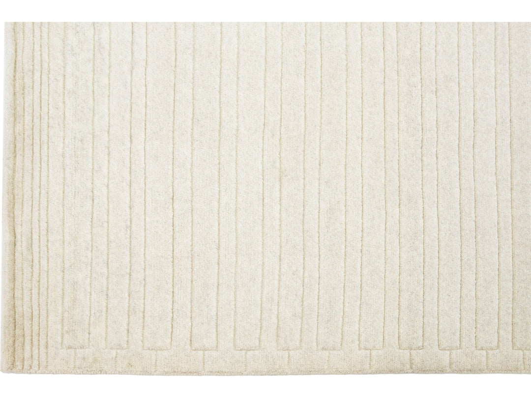 Modern Safi Collection Wool Rug 8 X 10