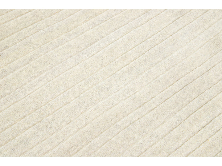 Modern Safi Collection Wool Rug 8 X 10